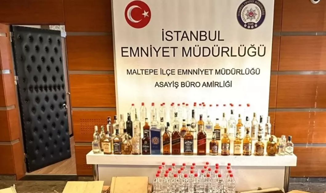 İstanbul'da sahte içki ve kaçak tütün operasyonları