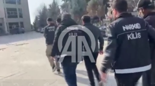 KİLİS'te uyuşturucu operasyonunda 3 şüpheli tutuklandı