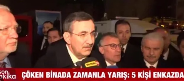 Cevdet Yılmaz: Bütün ilgili kurumlarımız olay yerinde çalışıyor