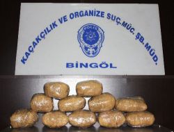 Bingöl'de 11 Kilogram Toz Esrar Ele Geçirildi
