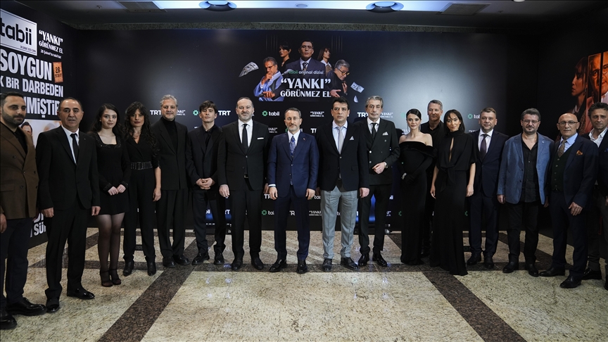 TRT Tabii'nin yeni dizisi "Yankı" Görünmez El'in galası yapıldı