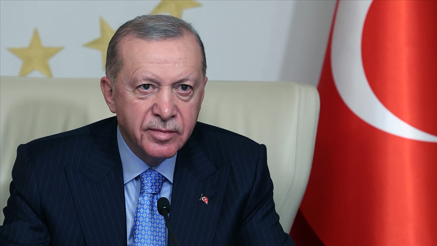 Cumhurbaşkanı Erdoğan: AB'ye tam üyelik hedefimizi muhafaza ediyoruz