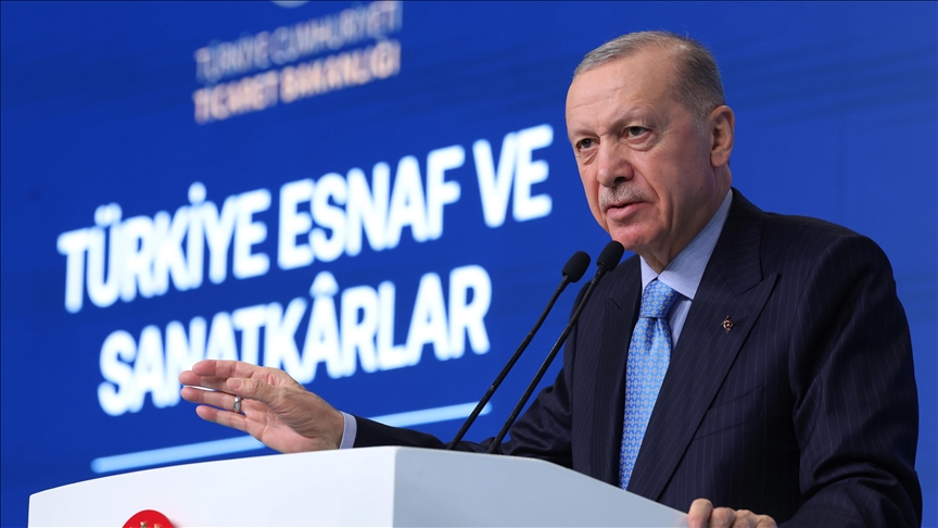 Cumhurbaşkanı Erdoğan'dan esnafa müjde: Esnafa kredi limiti artırıldı
