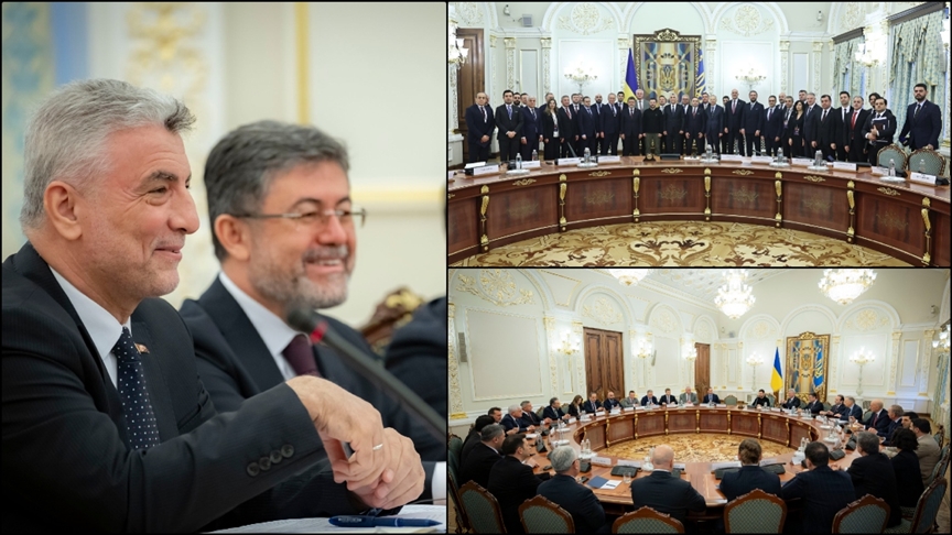 Bolat: Zelenskiy ile ticaret hacminin 10 milyar dolara çıkarılabilmesi için atılacak adımları ele aldık