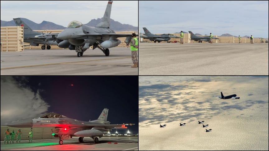 Hava Kuvvetleri, Red Flag-2025/2 Tatbikatı'na 5 uçakla ve 71 personelle katıldı