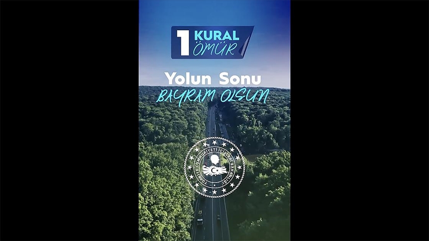 Bakan Yerlikaya'dan "BİR KURAL, BİR ÖMÜR" paylaşımı