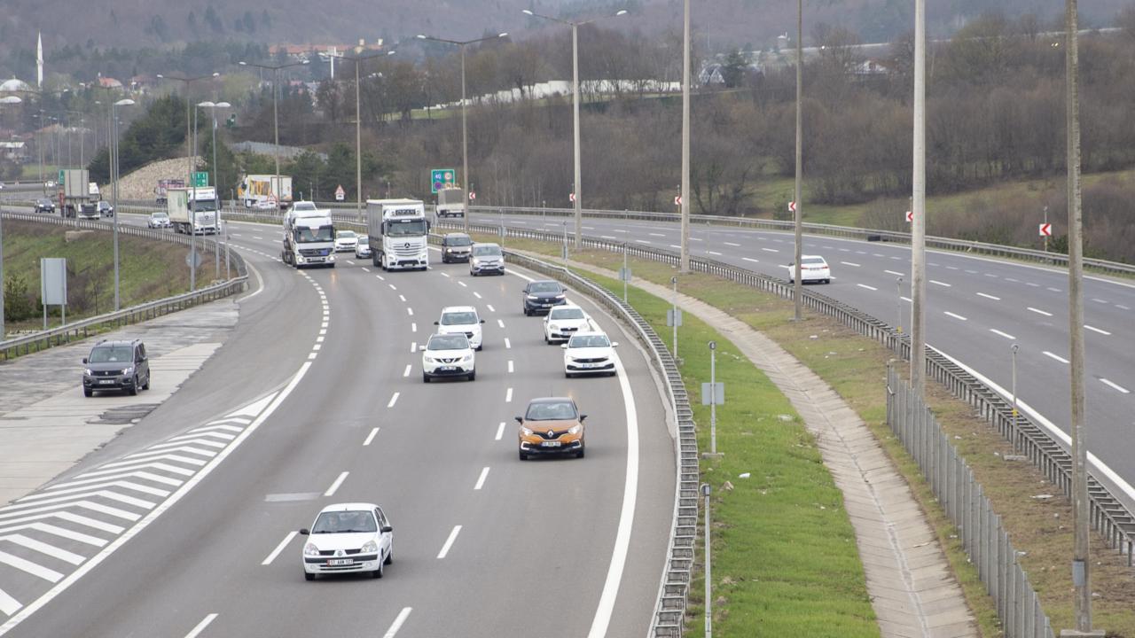 Bolu Dağı kesiminde bayram hareketliliği başladı