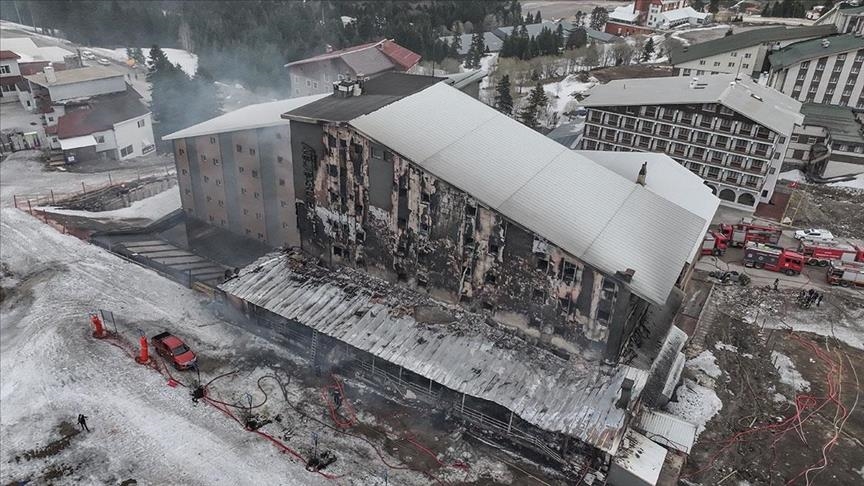 Adalet Bakanı Tunç'tan, Uludağ'daki otel yangını soruşturmasına ilişkin açıklama