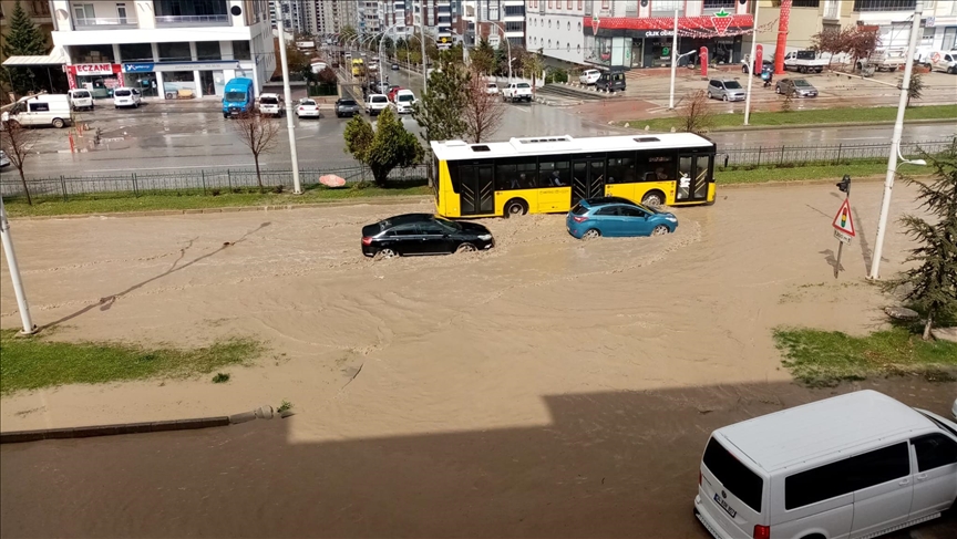 Malatya'da sağanak etkili oldu
