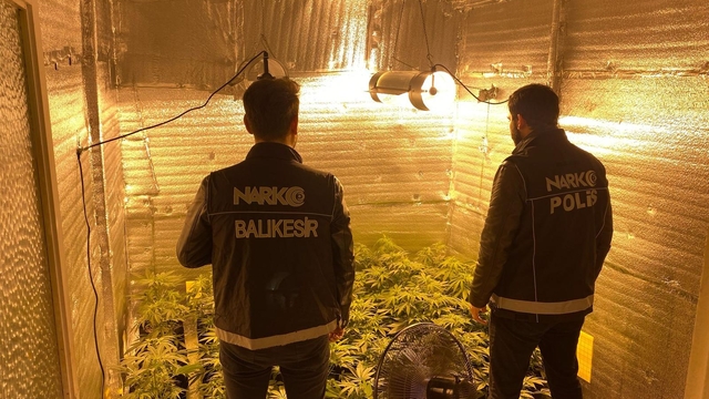 Balıkesir'de uyuşturucu operasyonunda bir şüpheli yakalandı