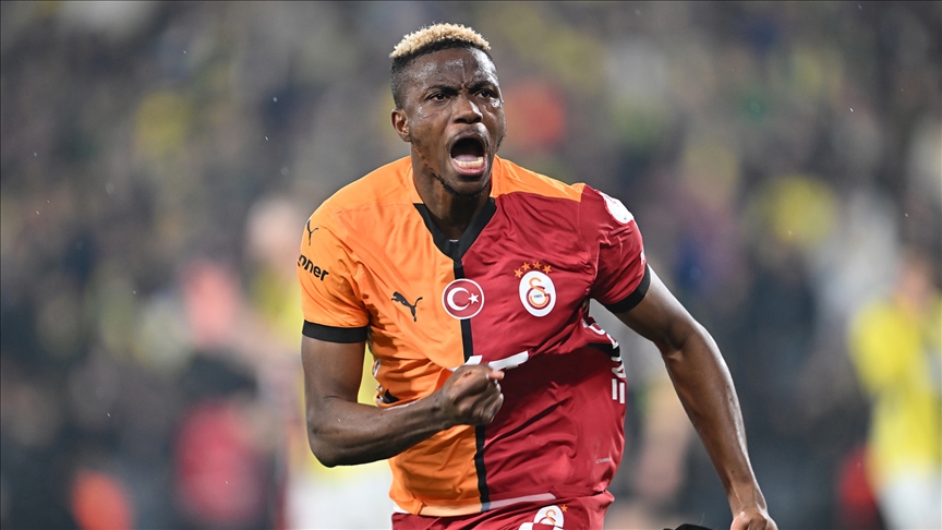 Galatasaraylı Victor Osimhen, kariyer sezonunu kırmaya çok yakın
