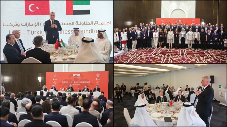 Ticaret Bakanı Bolat, Birleşik Arap Emirlikleri'nde iş insanlarıyla buluştu