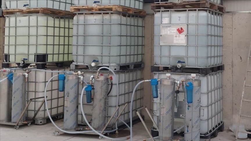 Kocaeli'de 12 Ton etil alkol ele geçirildi!