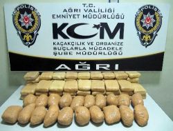 Ağrı'da 41 Kilo Eroin Ele Geçirildi!