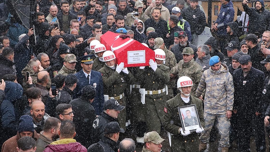 Şehit Piyade Uzman Çavuş Tokyürek son yolculuğuna uğurlandı