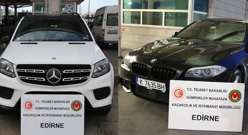 Sahte emeklilik belgesiyle Türkiye'ye sokulmak istenen araçlar yakalandı!