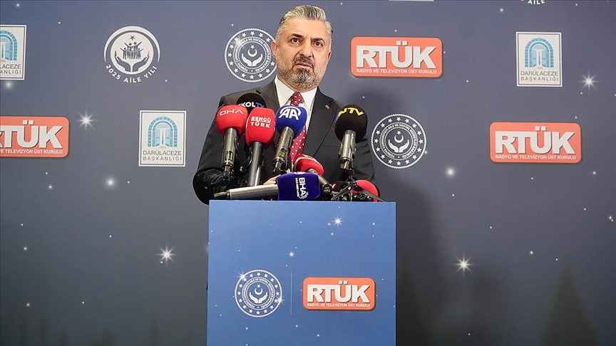 RTÜK Başkanı Şahin'den TRT'yi hedef alan açıklamalara tepki