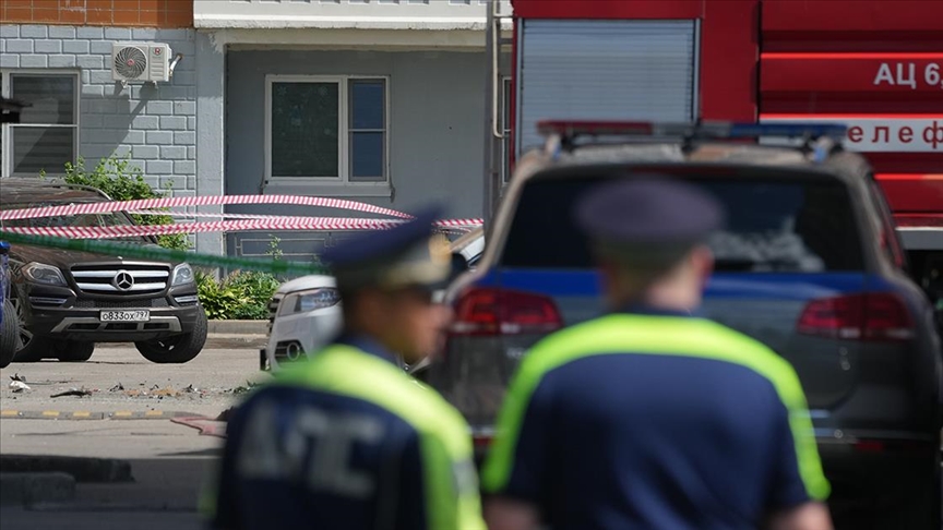 Moskova bölgesinde bir otomobilin patlaması sonucu 1 kişi öldü