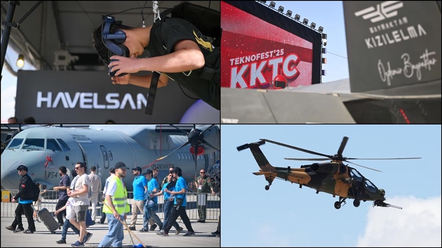 TEKNOFEST KKTC KAPILARINI ZİYARETÇİLERE AÇTI