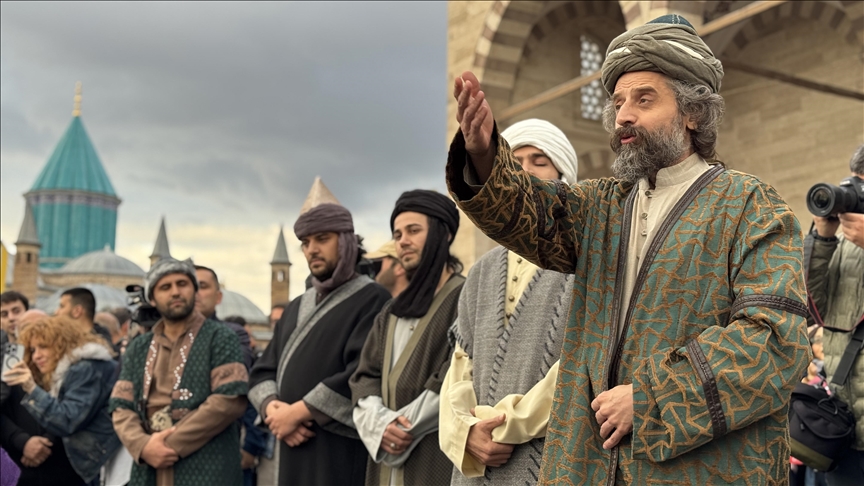 MEVLANA'NIN KONYA'YA GELİŞİNİN 797. YIL DÖNÜMÜ KUTLANDI