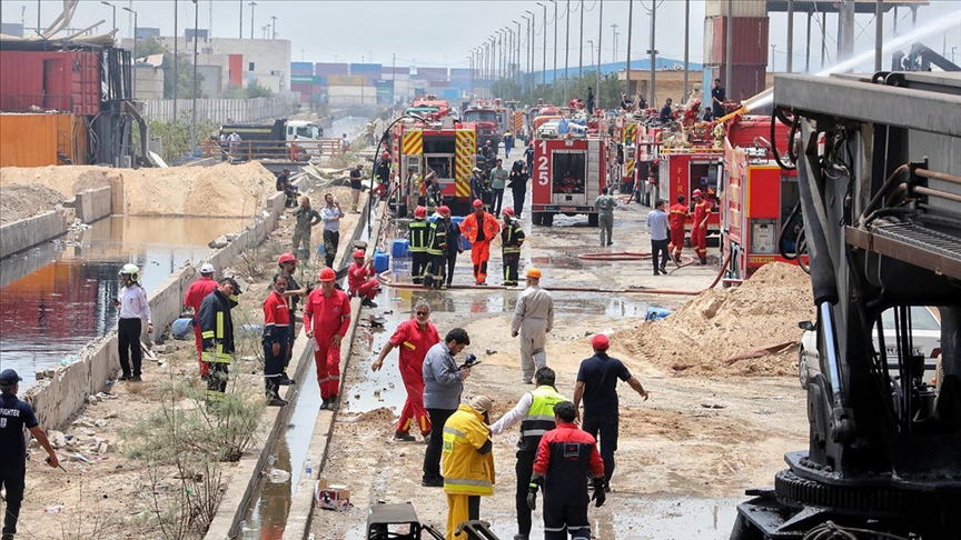 İran'daki liman patlamasının nedeni bir forkliftten çıkan kıvılcım