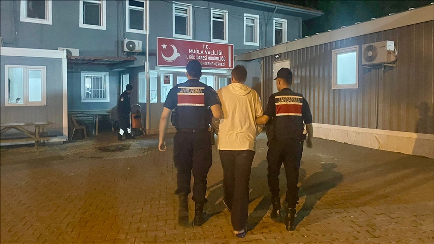 Interpol tarafından kırmızı bültenle aranan kişi Fethiye'de yakalandı