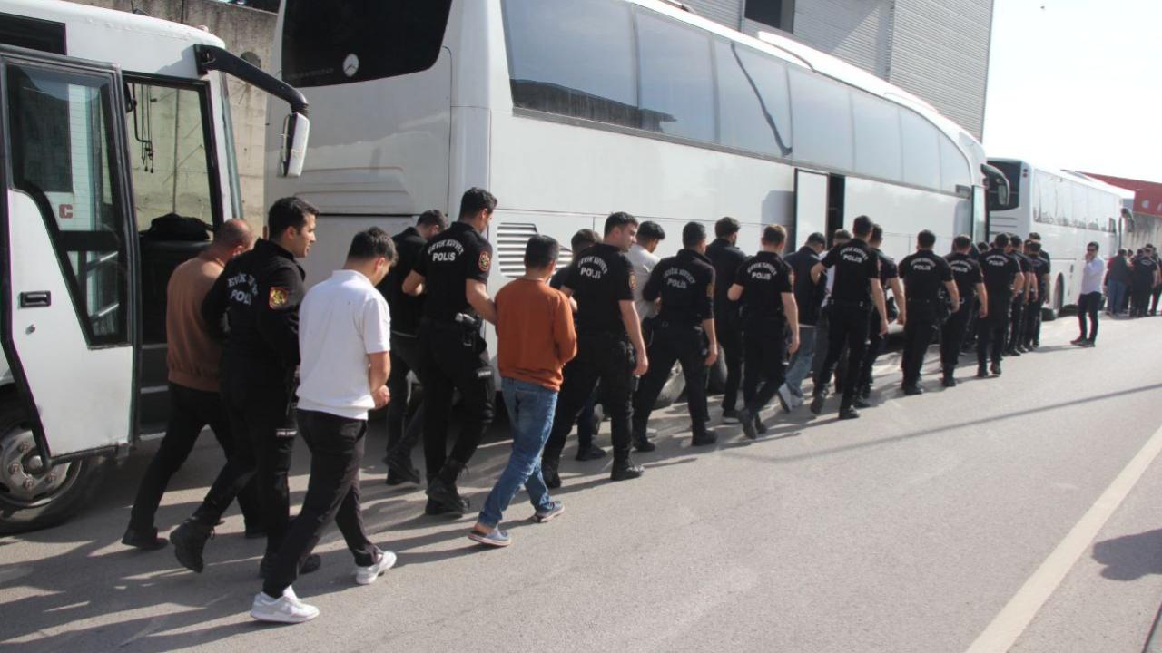 Kocaeli merkezli 28 ilde dolandırıcılık operasyonunda 101 zanlı yakalandı