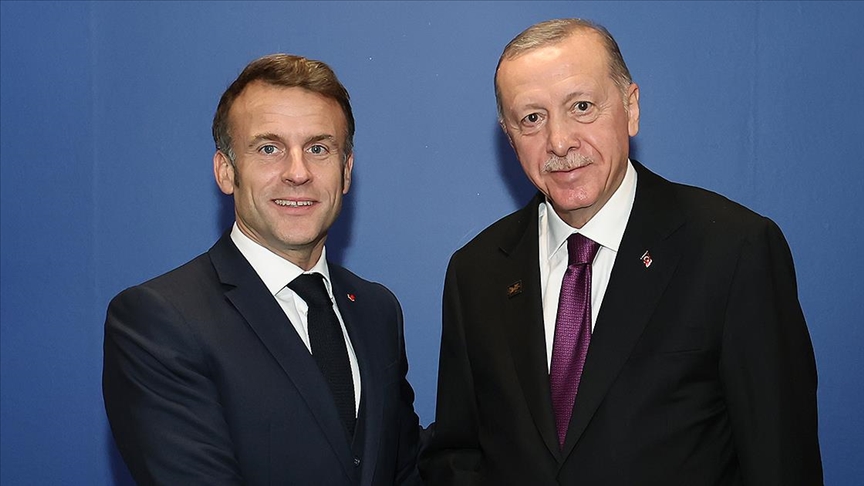 Cumhurbaşkanı Erdoğan, Fransa Cumhurbaşkanı Macron ile telefonda görüştü