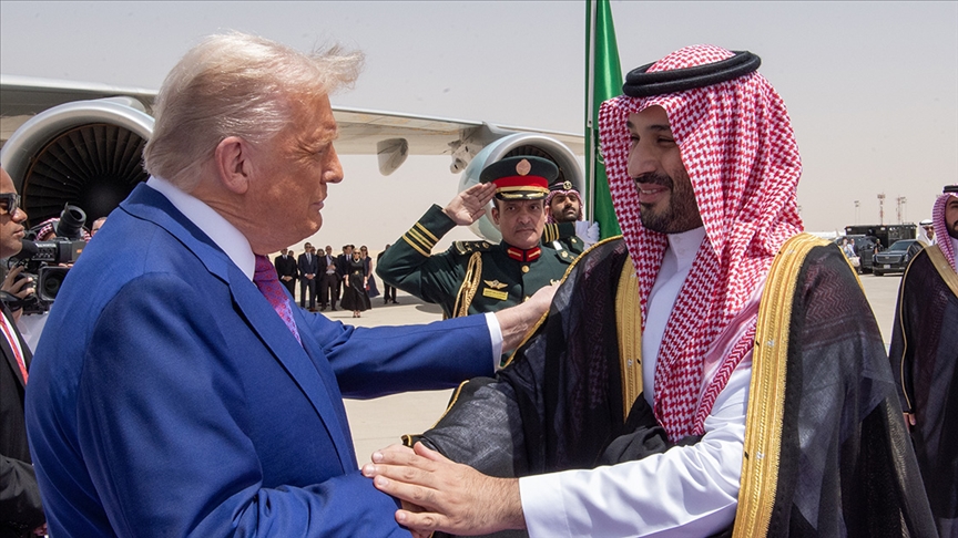 ABD Başkanı Trump, Orta Doğu turunun ilk ayağı Suudi Arabistan'da..