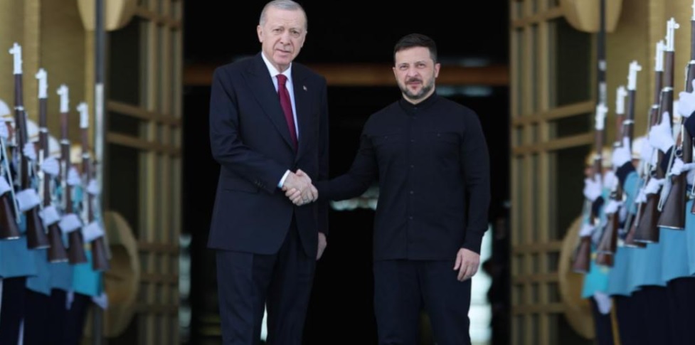 Cumhurbaşkanı Erdoğan ile Ukrayna Devlet Başkanı Zelenskiy'nin görüşmesine ilişkin açıklama