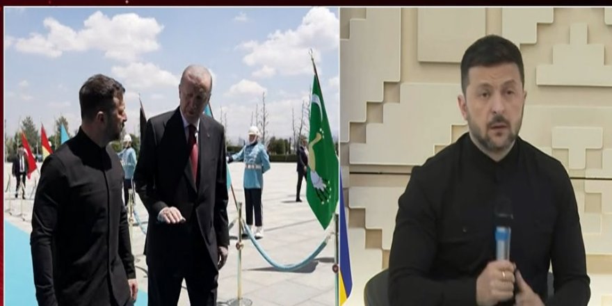 Zelenskiy: Erdoğan'a saygımızdan İstanbul'a heyet yollamaya karar verdik