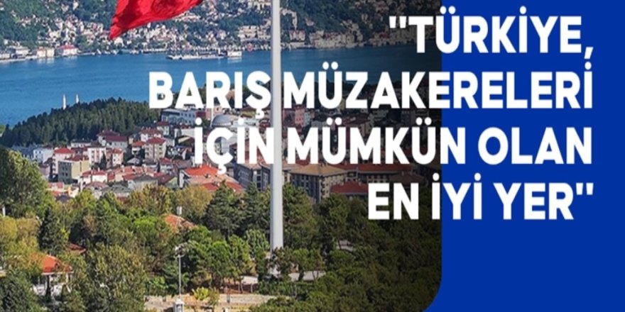 BARIŞ UMUDU 3,5 YIL SONRA İSTANBUL'DA DOĞDU