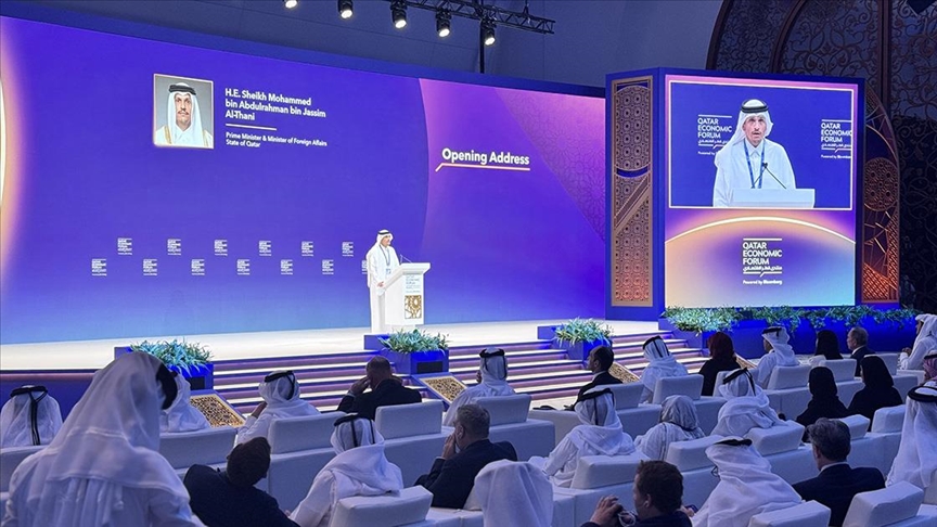 5. Katar Ekonomik Forumu Doha'da başladı