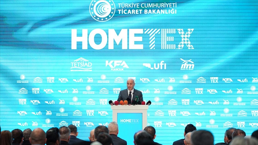 HOMETEX EV TEKSTİL FUARI KAPILARINI AÇTI