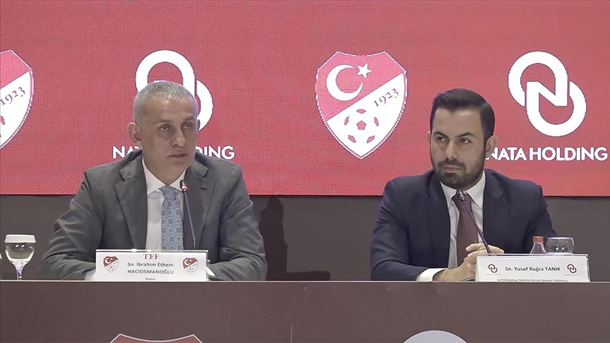 TFF, NATA Holding ile sponsorluk anlaşması imzaladı