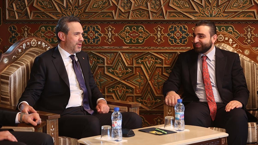 BAKAN BAYRAKTAR, ŞAM'DA RESMİ TEMASLARDA BULUNUYOR