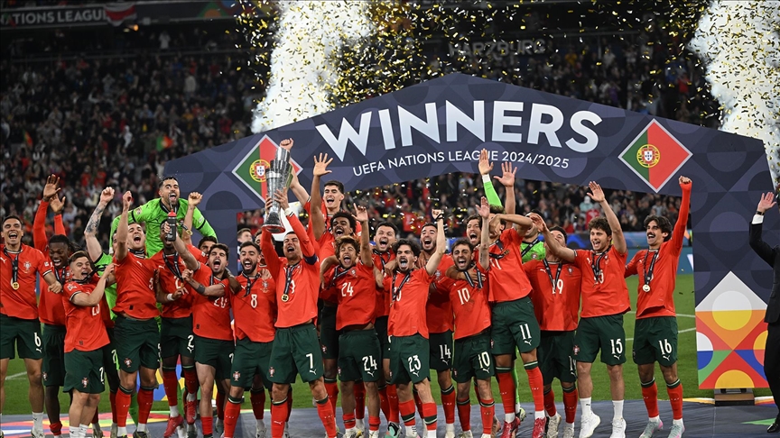 UEFA ULUSLAR LİGİ'NDE İSPANYA'YI PENALTILARLA 5-3 YENEN PORTEKİZ ŞAMPİYON OLDU