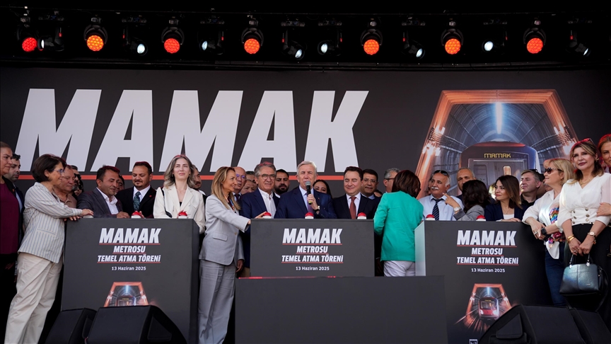 DİKİMEVİ–NATOYOLU RAYLI SİSTEM UZATMA HATTI'NIN TEMELİ ATILDI