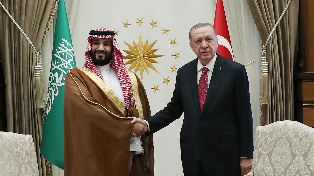 CUMHURBAŞKANI ERDOĞAN, SUUDİ ARABİSTAN VELİAHT PRENSİ SELMAN İLE GÖRÜŞTÜ