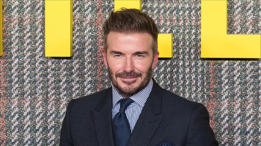 ESKİ FUTBOLCU DAVİD BECKHAM'A 'ŞÖVALYELİK' ÜNVANI VERİLDİ