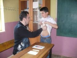 Kırmakaya Köyünde Öğrenci Ve Velilere Ücretsiz Sağlık Taraması