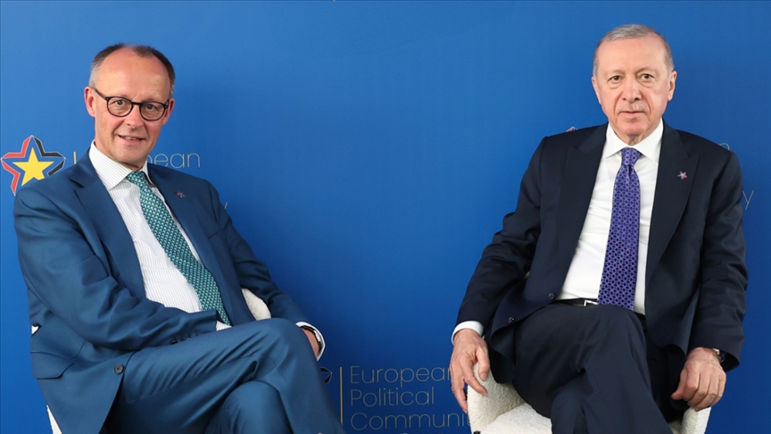 ERDOĞAN, ALMANYA BAŞBAKANI FRİEDRİCH MERZ İLE TELEFONDA GÖRÜŞTÜ