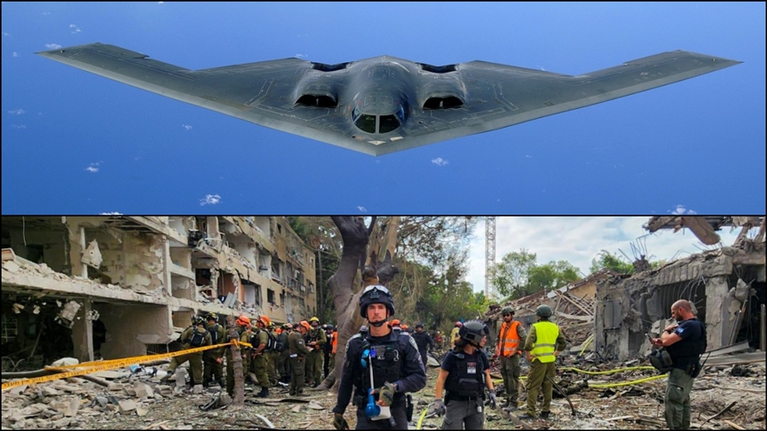 ABD İran’daki nükleer tesisleri vurdu, İran Tel Aviv ve Hayfa'yı hedef aldı