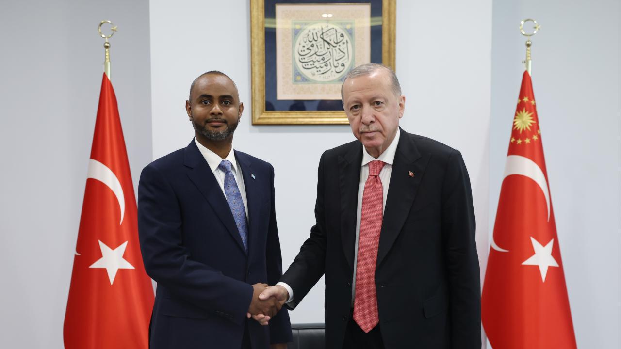 Cumhurbaşkanı Erdoğan, Somali Ulaştırma Bakanı ile görüştü