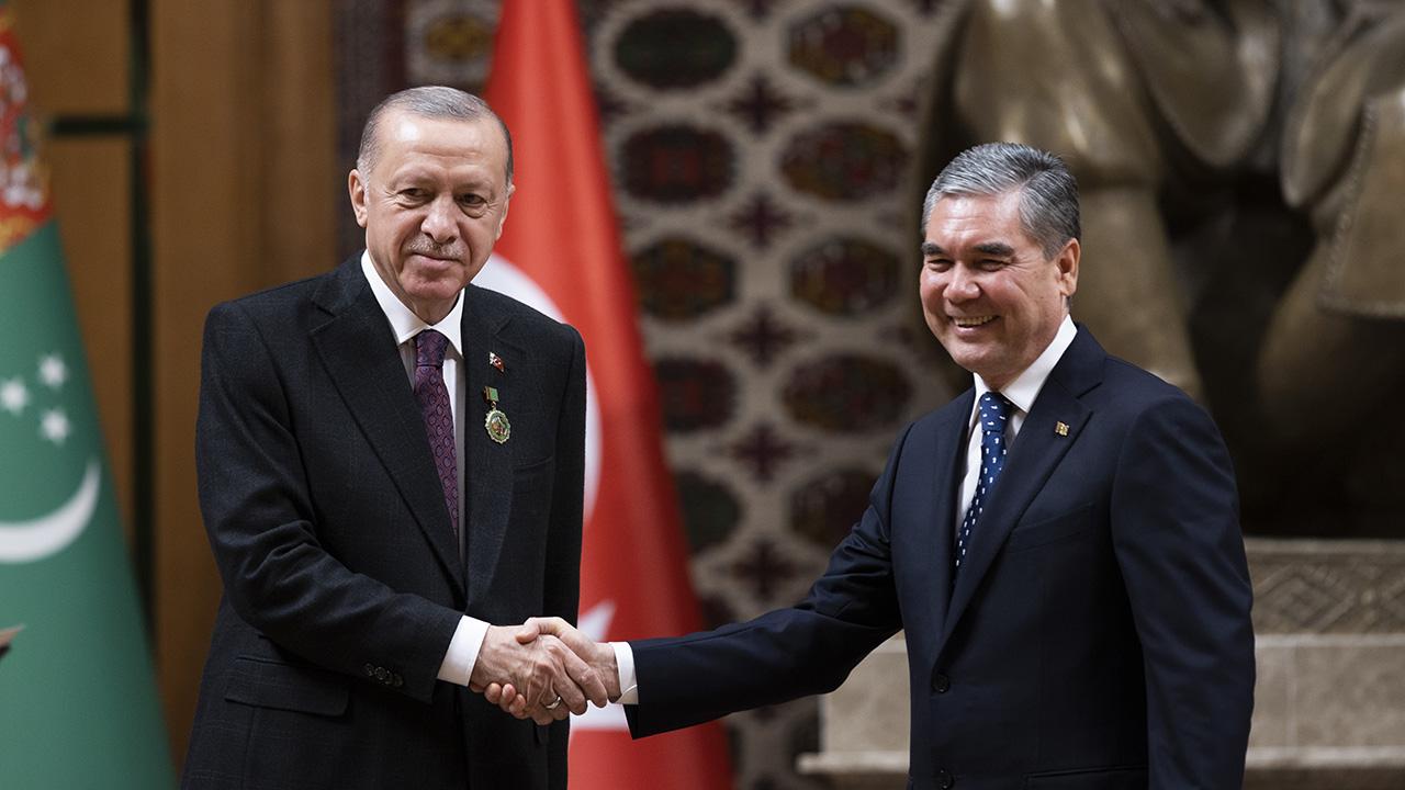 Cumhurbaşkanı Erdoğan, Berdimuhammedov ile telefonda görüştü