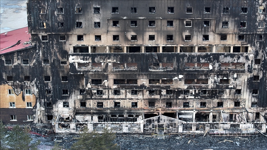 BOLU KARTALKAYA'DAKİ GRAND KARTAL OTEL YANGINI DAVASI SÜRÜYOR