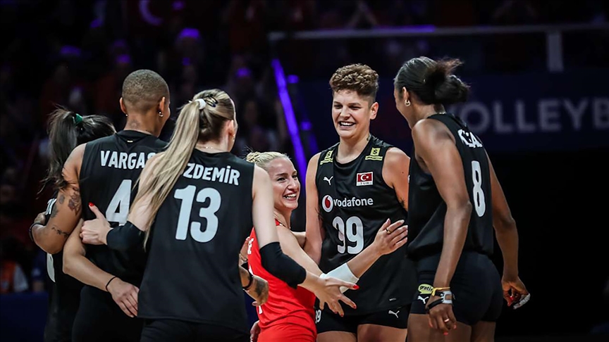 A Milli Kadın Voleybol Takımı, Milletler Ligi'nde yarın Sırbistan ile karşılaşacak