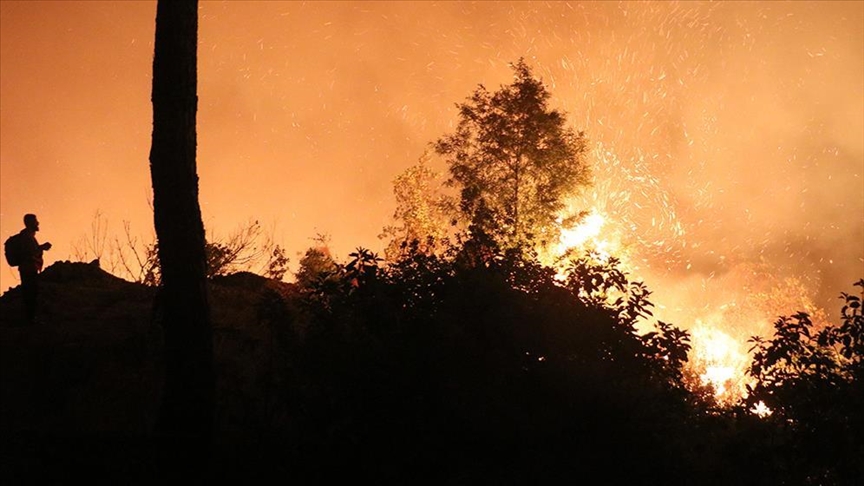 HATAY VALİLİĞİ'NDEN SURİYE'DEKİ YANGINA İLİŞKİN AÇIKLAMA