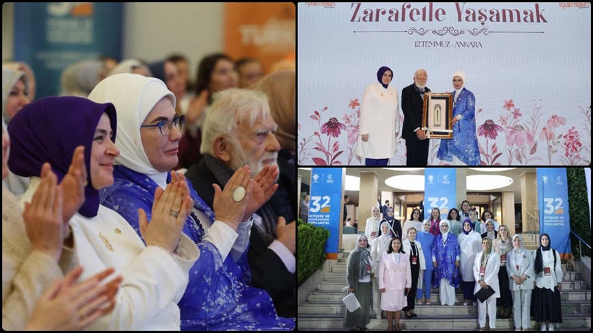 EMİNE ERDOĞAN'DAN AK PARTİ 32. İSTİŞARE VE DEĞERLENDİRME TOPLANTISI'NA İLİŞKİN PAYLAŞIM