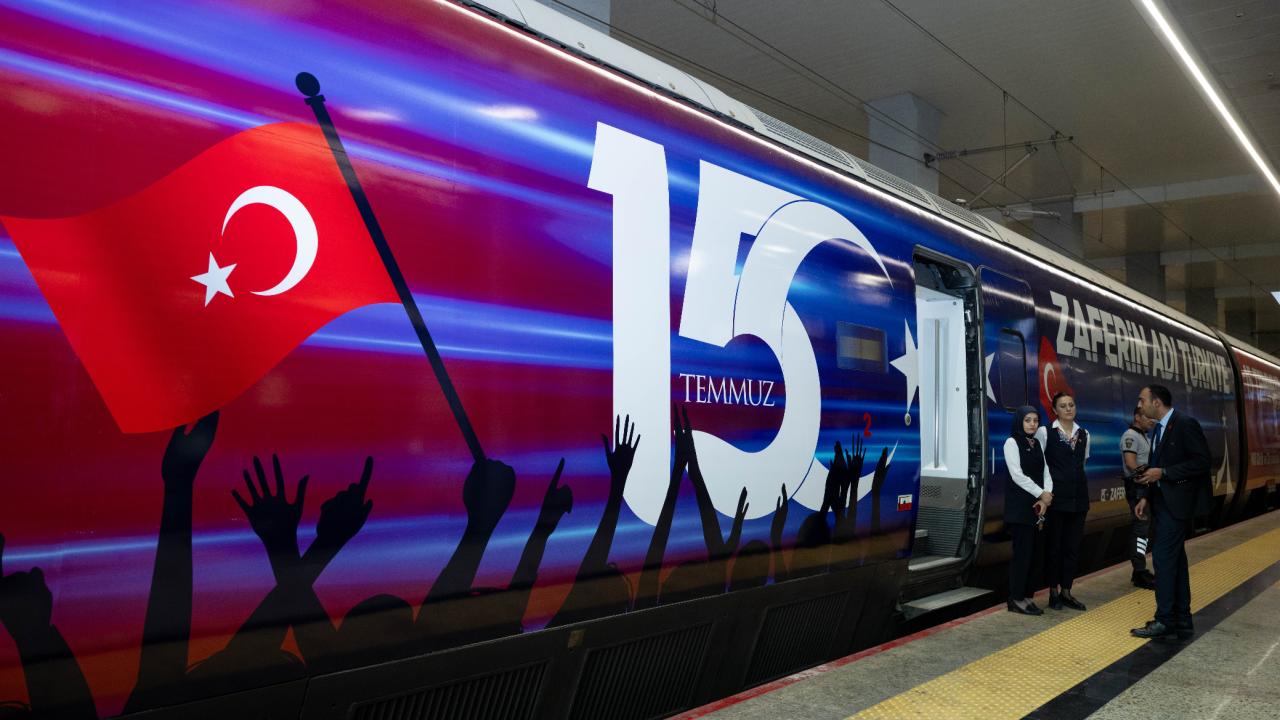 "15 TEMMUZ DEMOKRASİ VE MİLLİ BİRLİK TRENİ" YOLA ÇIKTI!